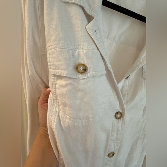 Tahari Linen Jacket - Picture 4 of 6